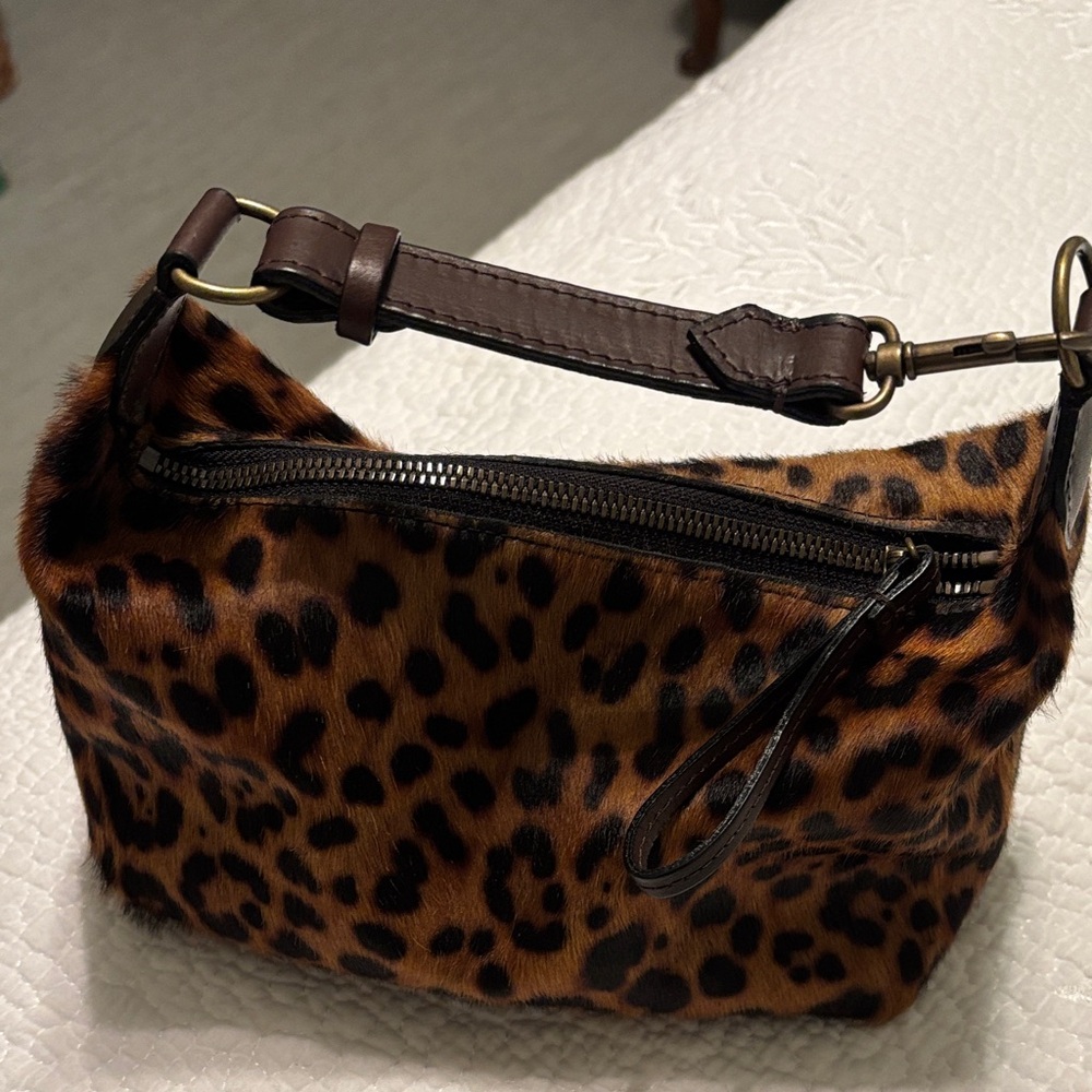 Parker Thatch Small Maurice Leopard Print Bag